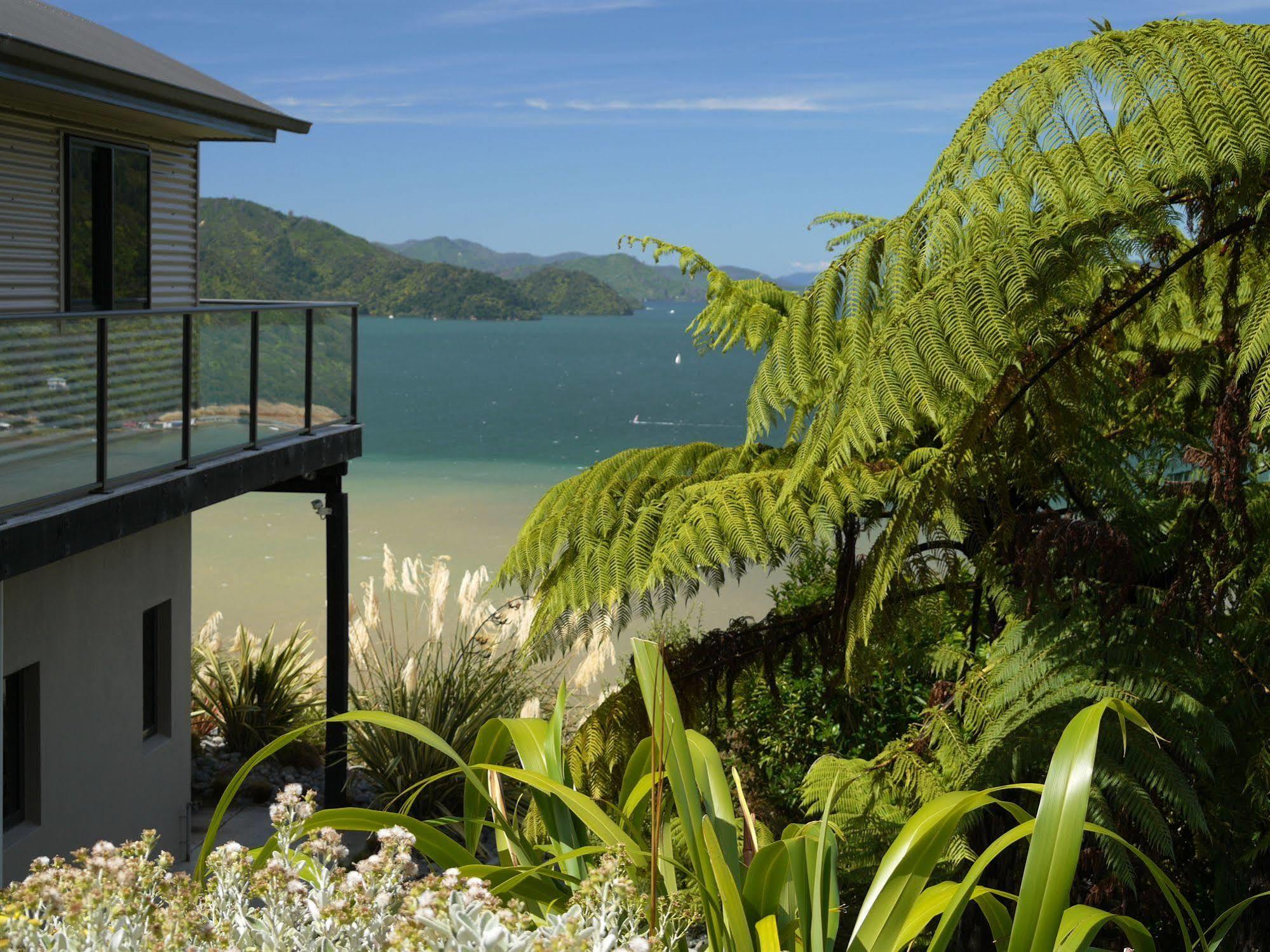 Okiwa Bay Lodge Picton Exterior foto